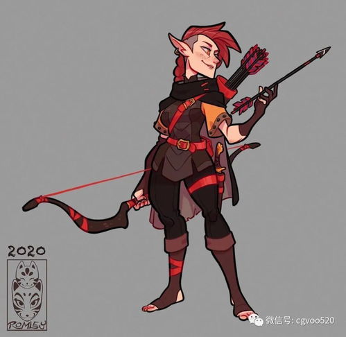 畫師Dane Romley的動漫設計作品 運動中的角色插畫藝術